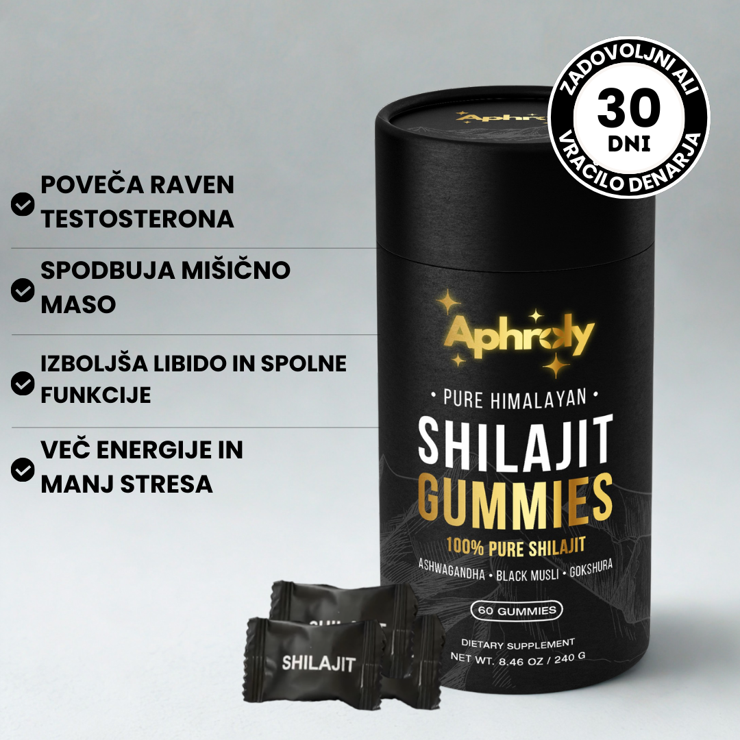Shilajit čist iz Himalaje – Aphroly®