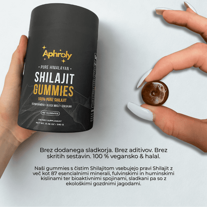 Shilajit čist iz Himalaje – Aphroly®